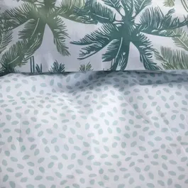 Today Parure de Lit 2 Personnes Sunshine 16.6 - 220 x 240 cm - Housse de Couette et 2 Taies - 100% Coton Imprimé