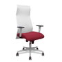 Piqueras y Crespo Chaise de Bureau Albacete Blanc et Bordeaux