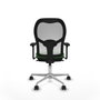 Piqueras y Crespo Chaise de Bureau 3D086N0 Vert