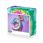 Bestway Colchoneta Hinchable Tie Dye avec Dossiers 118 cm Piscine Plage 43637