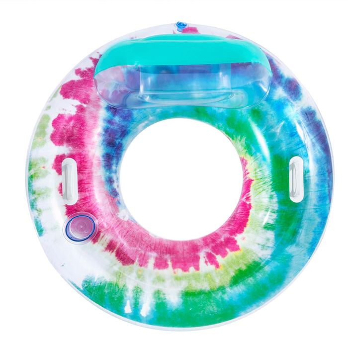 Bestway Colchoneta Hinchable Tie Dye avec Dossiers 118 cm Piscine Plage 43637 Bestway Colchoneta Hinchable Tie Dye avec Dossiers 118 cm Piscine Plage 43637