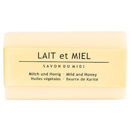 Savon Du Midi Savon En Pastille Lait Et Miel 100g Bio