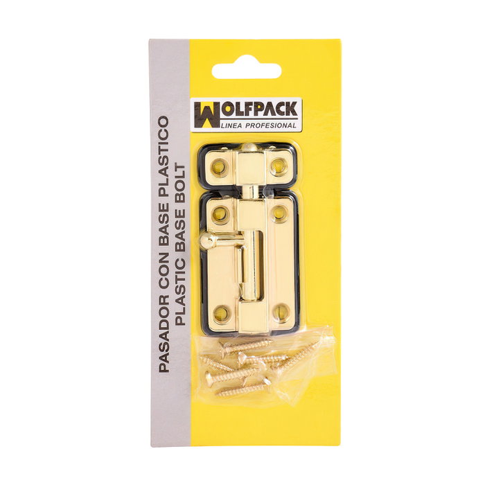 Wolfpack Pasador Base Plastico 50 mm. Latonado