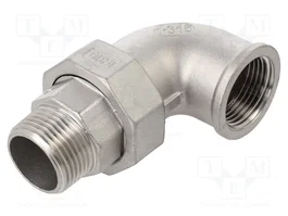 GEBO Connecteur coude à 90° G 1" acier inoxydable 1.4408