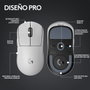 Logitech G Souris Pro X Superlight 2 Lightspeed Blanche