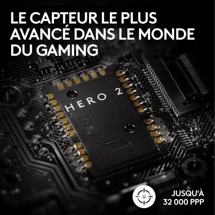 Logitech G Pro X Superlight 2 LS Souris Gamer sans Fil - 910-006639 - Blanc