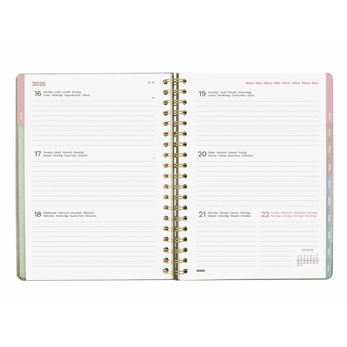 Agenda Finocam OPTIMAL B5 17,6 x 25 cm 2026