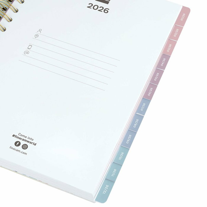 Agenda Finocam OPTIMAL B5 17,6 x 25 cm 2026