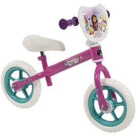 Toimsa Bicicleta sans pédales Gabby Dollhouse 10" - Vélo d'équilibre pour enfants à partir de 2 ans (Rosa)