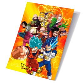 Sd toys Poster 3D Universal Survival Heroes Dragon Ball Super 58x38cm