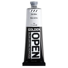 Golden Couleurs Acryliques OPEN Blanc de Zinc 148 ml
