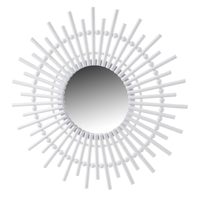 Miroir mural Blanc 50 x 1,5 x 50 cm Miroir mural Blanc 50 x 1,5 x 50 cm