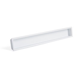 VIEFE Tirador embuti Cubic, blanc mat, 160 mm