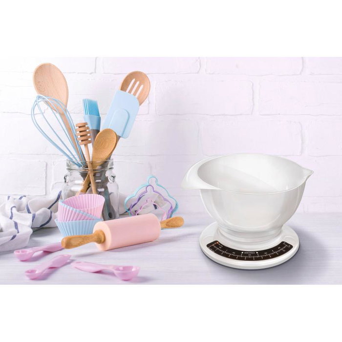 Leifheit Pèse-Personne Électronique Soehnle Culina Pro Blanc Capacité 5 kg - 65054