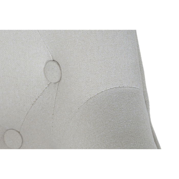 Fauteuil DKD Home Decor Noir Beige Métal 65 x 73 x 79,5 cm