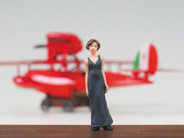 Fine Porco Rosso Maquette Savoia S.21F Version 2 & Gina Fine Porco Rosso Maquette Savoia S.21F Version 2 & Gina