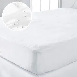 Today Essential - Protège-matelas imperméable anti-acarien - Pour lit 2 places 90 x 190 cm