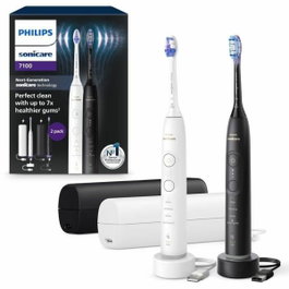 Philips Sonicare Série 7100 HX7429/02 - Pack Double Blanc et Noir