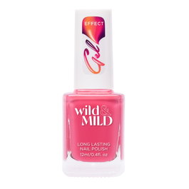 Wild&Mild Vernis à Ongles Effet Gel Malibu, Effet Gel Professionnel Durable 7 Jours, Vegan, Facile à Appliquer, Large Gamme de Couleurs