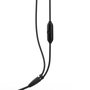 Muvit E57 Casque Écologique avec Micro et Filaire 3.5mm - Noir - Certification FSC
