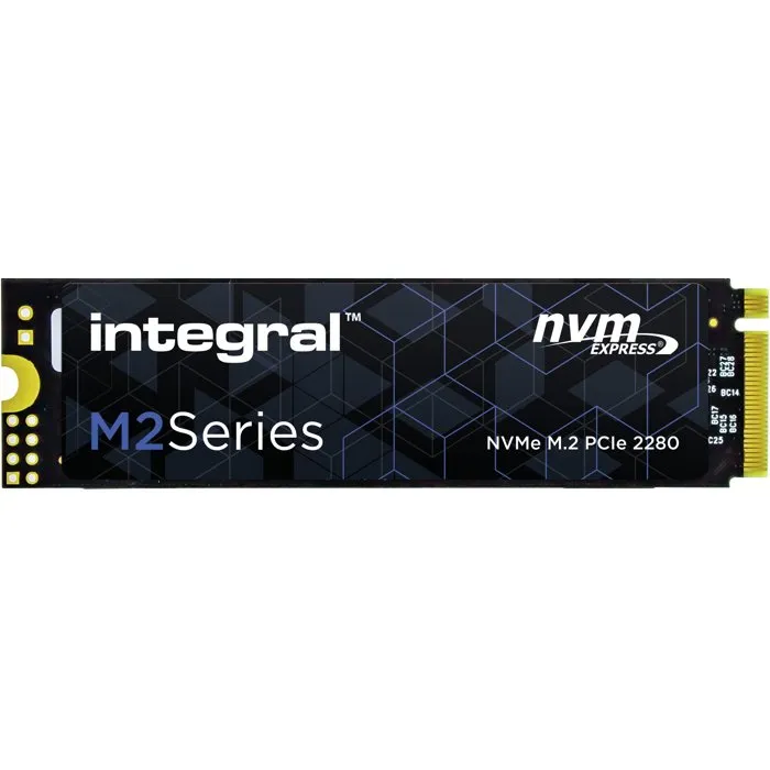 Integral Memory INTEGRAL M.2 2280 NVMe PCIe Gen3 x4 - SSD interne - 2 To Integral Memory INTEGRAL M.2 2280 NVMe PCIe Gen3 x4 - SSD interne - 2 To