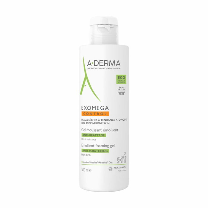 A-Derma EXOMEGA CONTROL Gel moussant émollient 500 ml