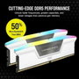 Corsair Vengeance RGB DDR5 32 Go (2 x 16 Go) 6000 MHz Blanc