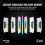Corsair Vengeance RGB DDR5 32 Go (2 x 16 Go) 6000 MHz Blanc