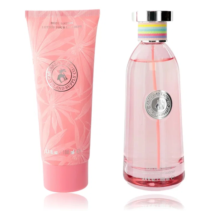Caribbean Joe Set Island Supply Tropical Haven Eau De Parfum et Lotion Hydratante 100 ml Caribbean Joe Set Island Supply Tropical Haven Eau De Parfum et Lotion Hydratante 100 ml