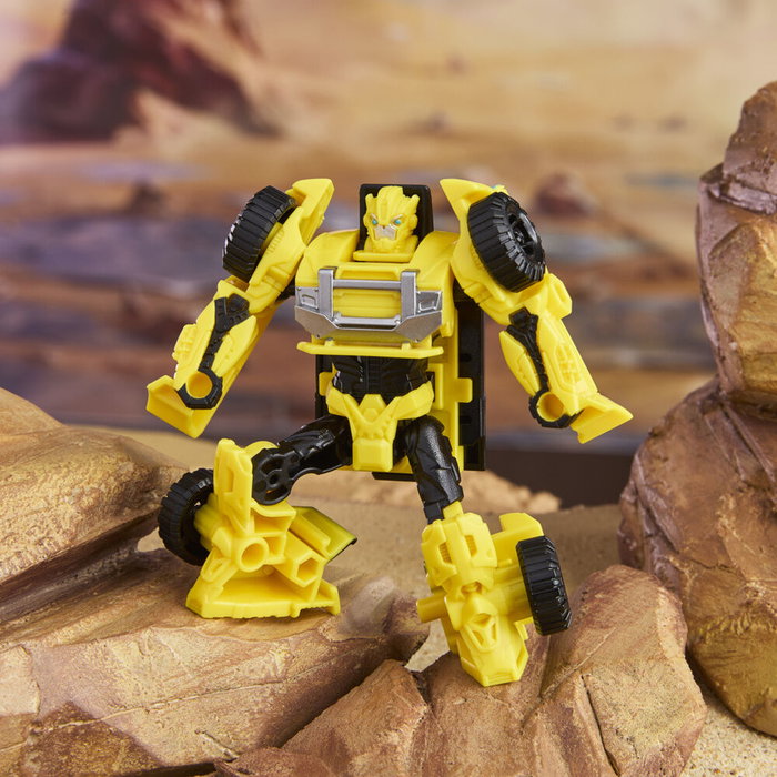 HASBRO Transformers Bumblebee Cyberworld Figure Transformable Robot en Véhicule 10 cm - Jouet Enfant 6 ans et Plus