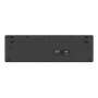 Phoenix Technologies K200 Clavier sans fil Qwerty ergonomique avec 13 touches multimedia - Noir