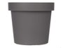 IBERGARDEN Maceta en plastique gris 14cm