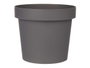 IBERGARDEN Maceta en plastique gris 14cm