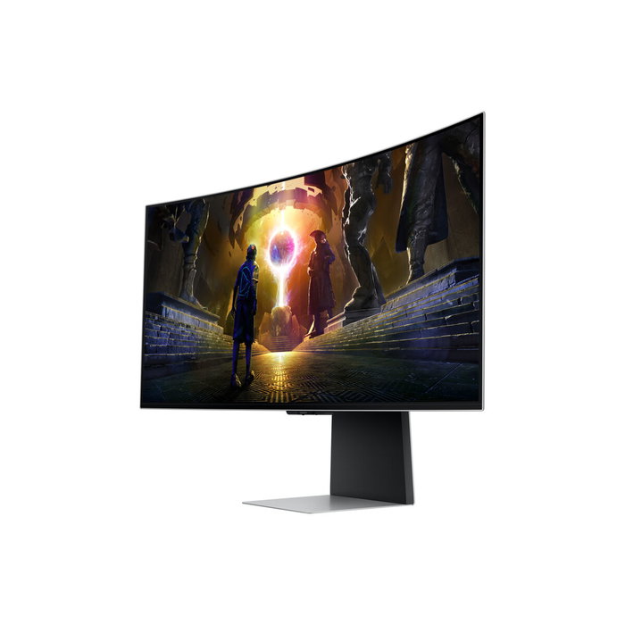 Samsung Odyssey OLED G8 G85SD 34'' UWQHD 175 Hz Courbé Noir et Argenté