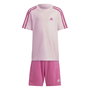 Ensemble de Sport pour Enfants Adidas Lk 3S Co T Set Rose 38,5