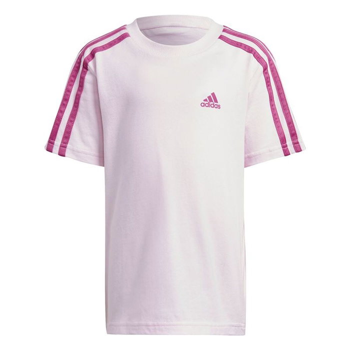 Ensemble de Sport pour Enfants Adidas Lk 3S Co T Set Rose 38,5