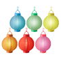 Lampion Lumineo Assortiment de couleurs Nylon