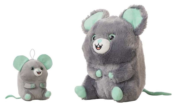 Creaciones Llopis - Ratita Boli - Peluche lapin de 28 cm de hauteur en polyester - Vert