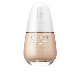 Clinique Even Better Clinical Serum Foundation SPF20 #08-linen - Fond de teint hydratant longue tenue, couvrance modulable, technologie sérum, 30ml