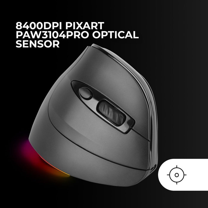 Souris Gaming Mars Gaming MM-SK Noir