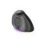 Mars Gaming Souris Ergonomique Verticale Sans Fil RGB Tri-Mode 8400 DPI