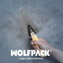 WOLFPACK LINEA PROFESIONAL Truelle Maurer manche bois 342 /130 mm