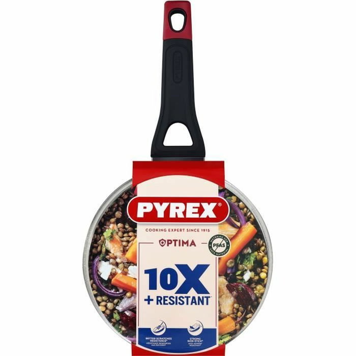 Pyrex Casserole Optima avec couvercle 20 cm Noir Pyrex Casserole Optima avec couvercle 20 cm Noir
