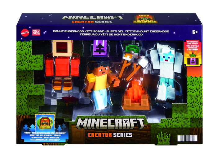 Mattel Minecraft Creator Series Figurine Susto Yeti