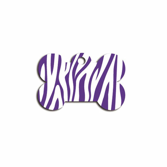 Plaque d'identification pour collier Imarc Bone Lila