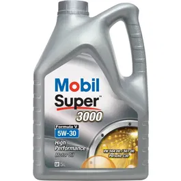 Mobil Huile moteur synthétique Super 3000 Formula-V 5W-30 5L - Haute performance