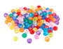 Innspiro Perles en plastique facettées transparentes multicolores 8mm (1600 pièces approx.)