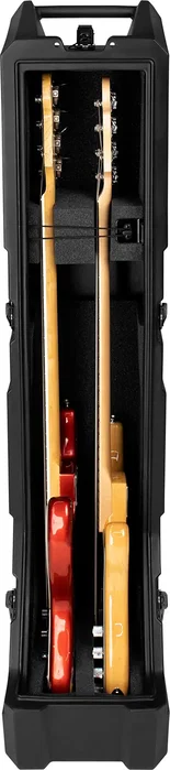 Gator GTR Estuche Mini Vault Pour 2 Basses Électriques avec Roues