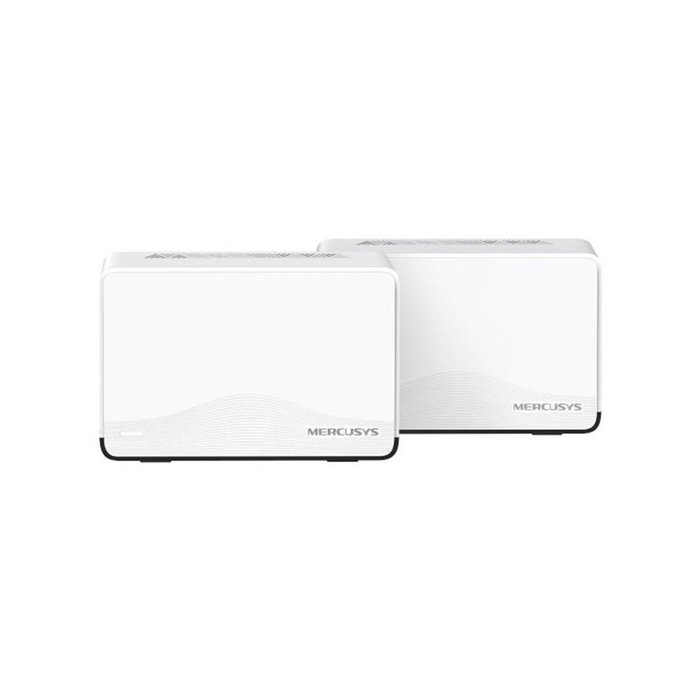 Mercusys Halo H27BE Pack 2 Unités Point d'Accès Intérieur Mesh Wi-Fi 7 Double Bande 3568 Mbps Mercusys Halo H27BE Pack 2 Unités Point d'Accès Intérieur Mesh Wi-Fi 7 Double Bande 3568 Mbps