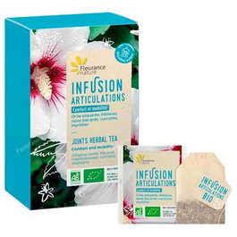 FLEURANCE NATURE Infusion Articulations Bio 20 Sachets de Thé 1,5g - Maintien des Articulations